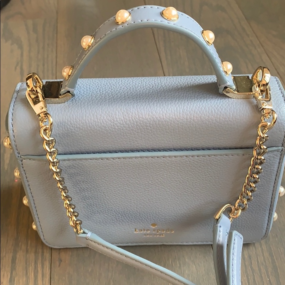 Kate Spade Light Blue Leather Purse